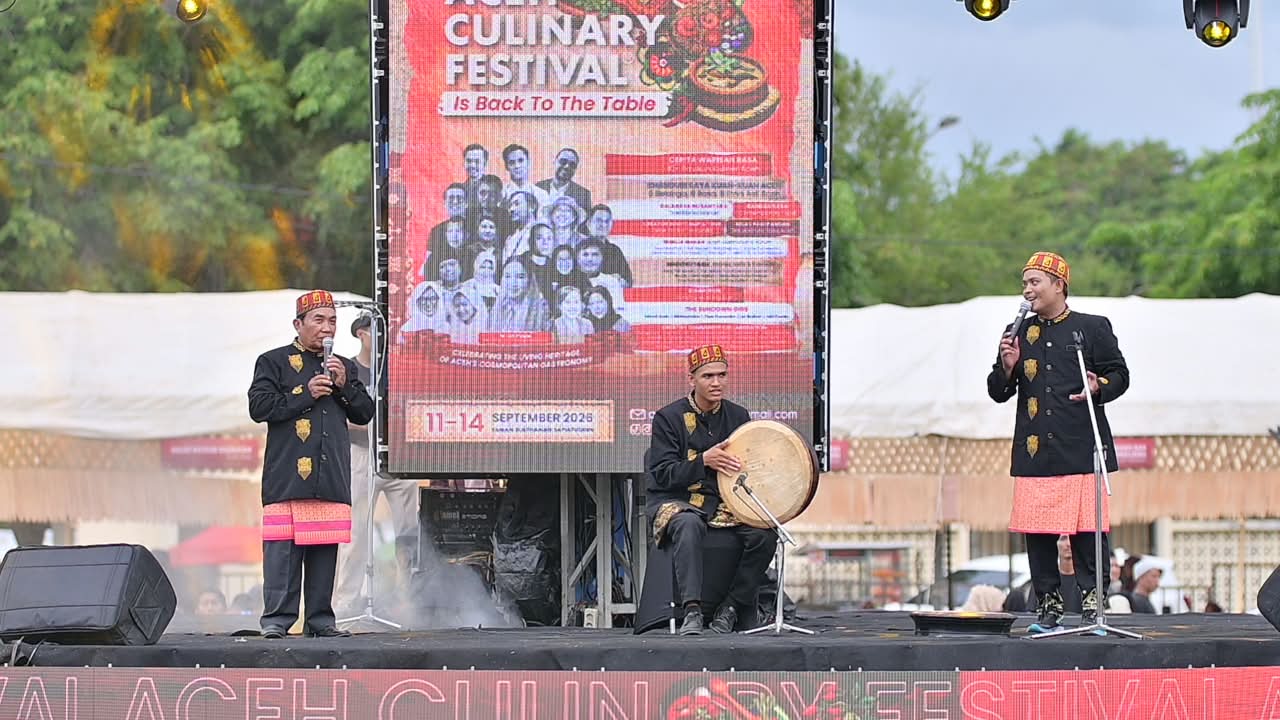 Seueng Samlakoe Tampil di Aceh Kuliner Festival